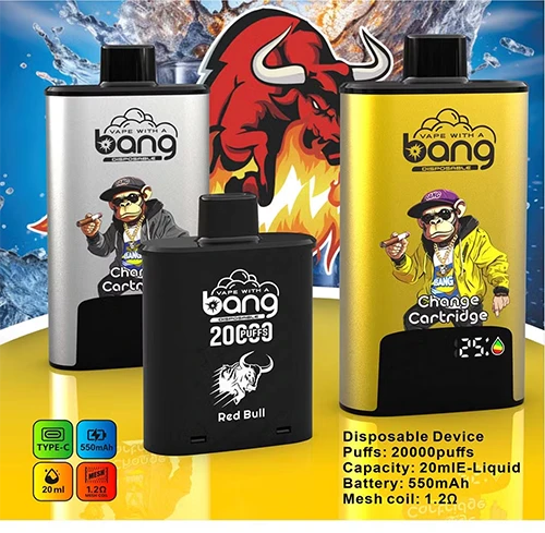 Bang Refillable Vape 20000 Puffs Disposable