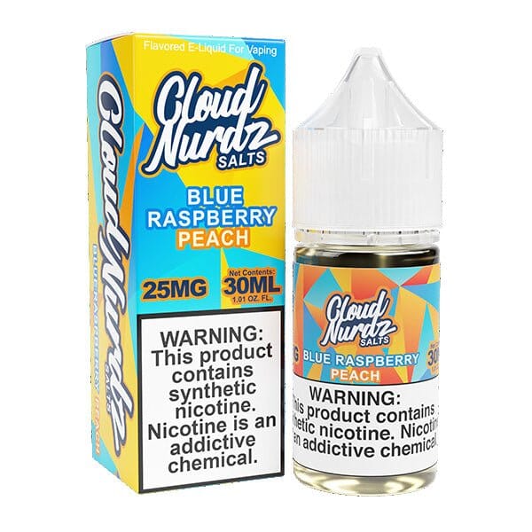 Blue Raspberry Peach oleh Cloud Nurdz TFN Salts 30ml
