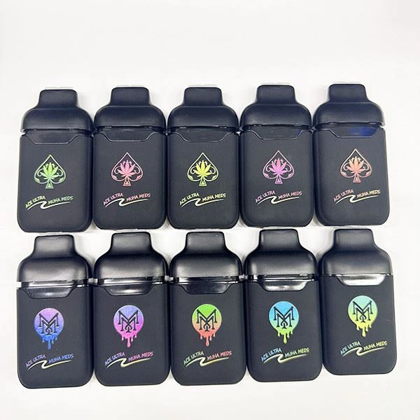 Empty MUHA MED X ACE ULTRA 0.5+0.5G Disposable Vape suppliers
