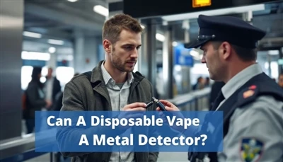 Bisakah vape sekali pakai memicu detektor logam?