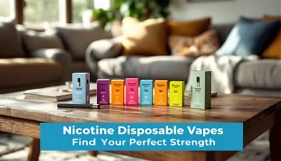 Nikotin Disposable Vapes: Temukan kekuatan sempurna Anda