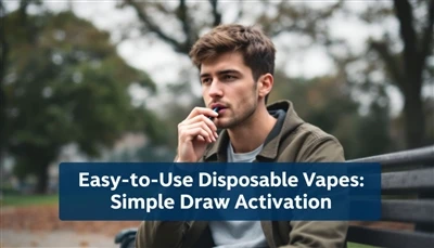 Vape sekali pakai yang mudah digunakan: aktivasi draw sederhana