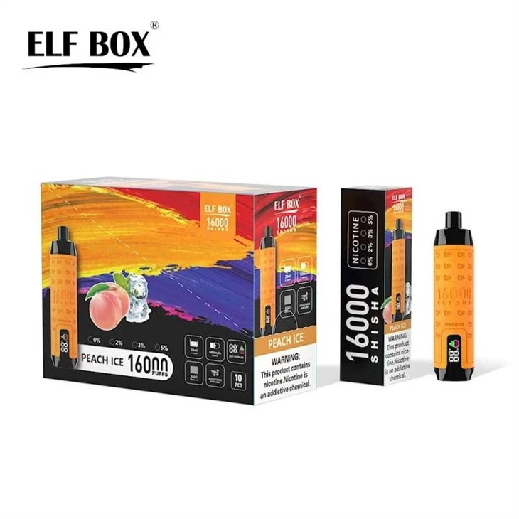 ELF BOX SHISHA 16K PUFFS ELF BOX SHISHA 16K PUFFS