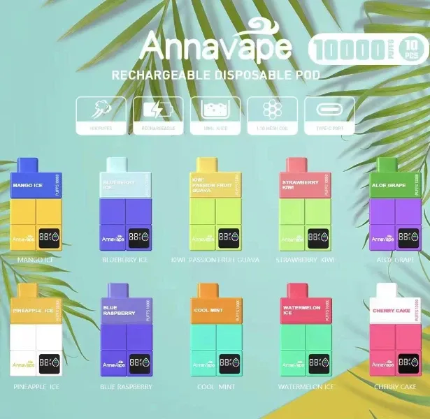 Annavape 10000 Puff Vape Sekali Pakai