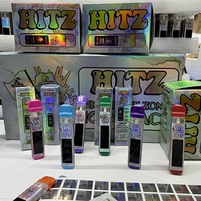Hitz 1G dengan layar tampilan vape sekali pakai