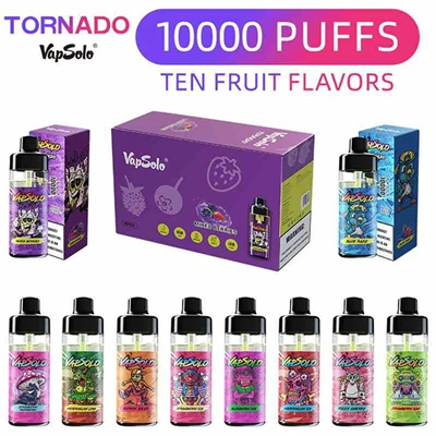 Vapsolo Tornado 10000 Puffs Vape sekali pakai