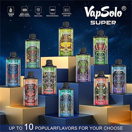 VapSolo Super 15000 Puff Disposable Vape