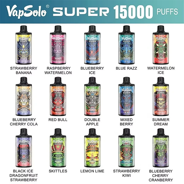 VapSolo Super 15000 Puff Disposable Vape