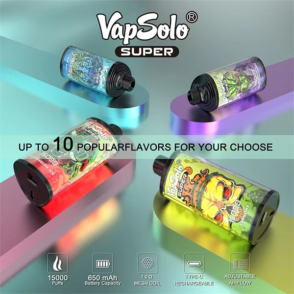 VapSolo Super 15000 Puff Disposable Vape